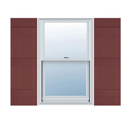 Ekena Millwork Mid-America Vinyl, TailorMade Four Board Joined (3 Batten), Board-n-Batten Shutters, J41466078, PR J41466078